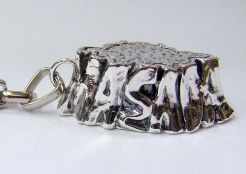 Silver "MASADA" Key Chain